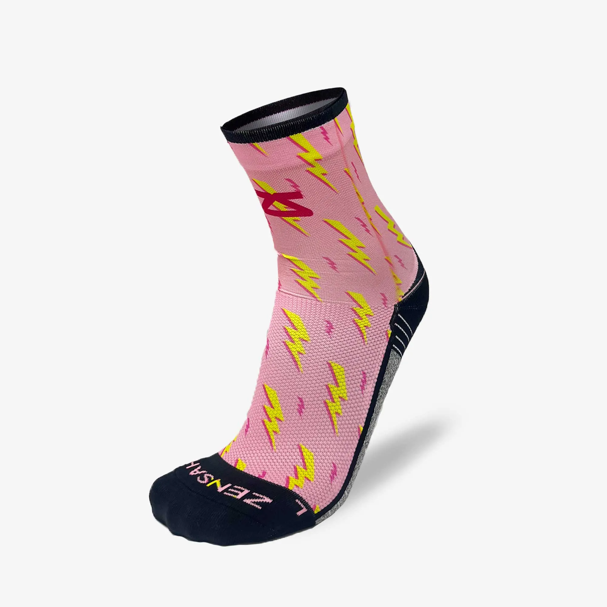 Lightning Bolts Socks (Mini-Crew) sold by Zensah product image thumbnail 2