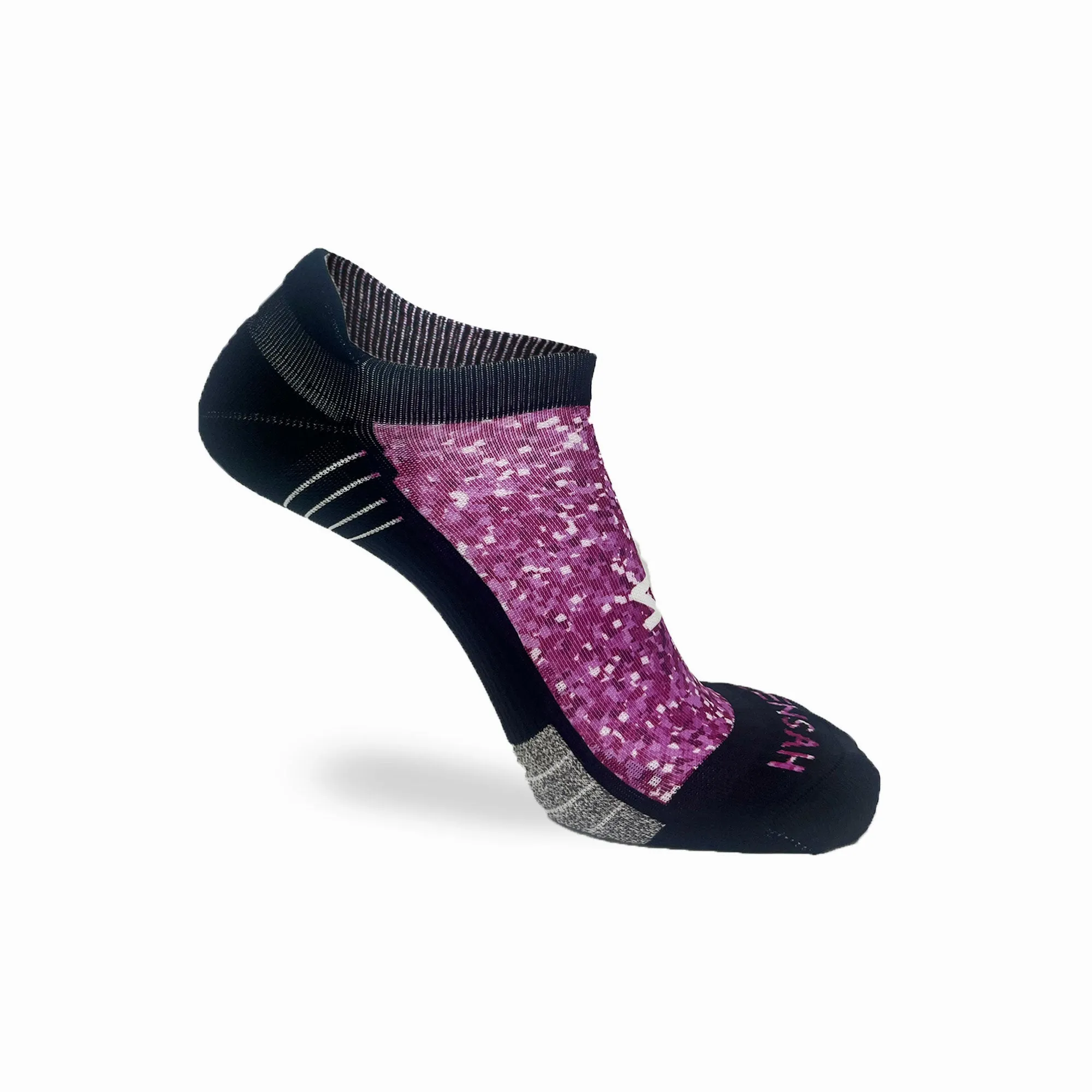 Pink Glitter Socks (No Show) sold by Zensah product image thumbnail 2