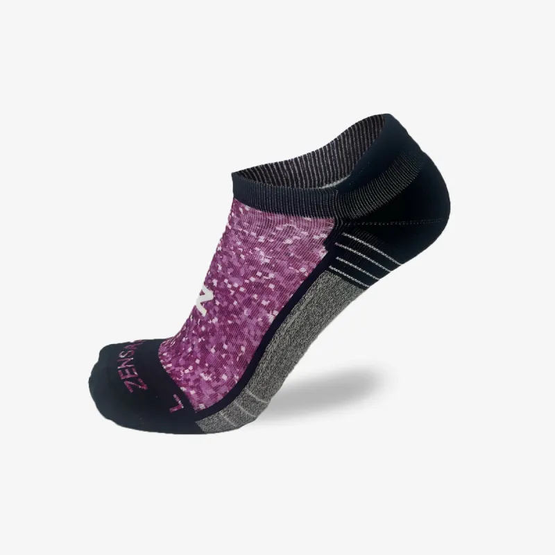 Pink Glitter Socks (No Show) sold by Zensah