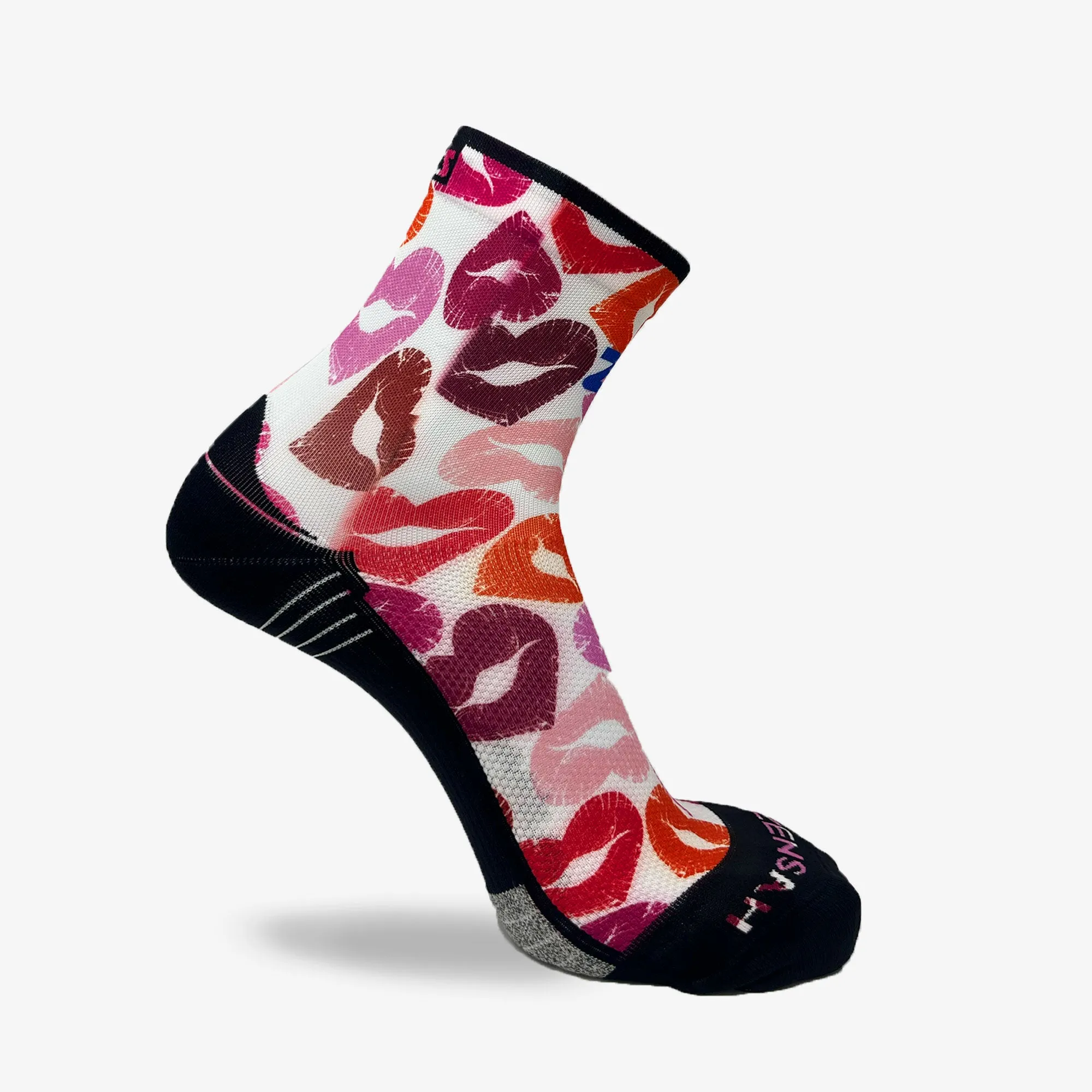 Heart Kisses Running Socks (Mini-Crew) sold by Zensah product image thumbnail 2