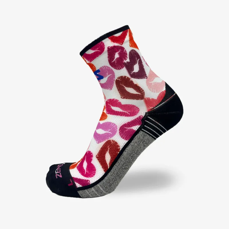 Heart Kisses Running Socks (Mini-Crew) sold by Zensah