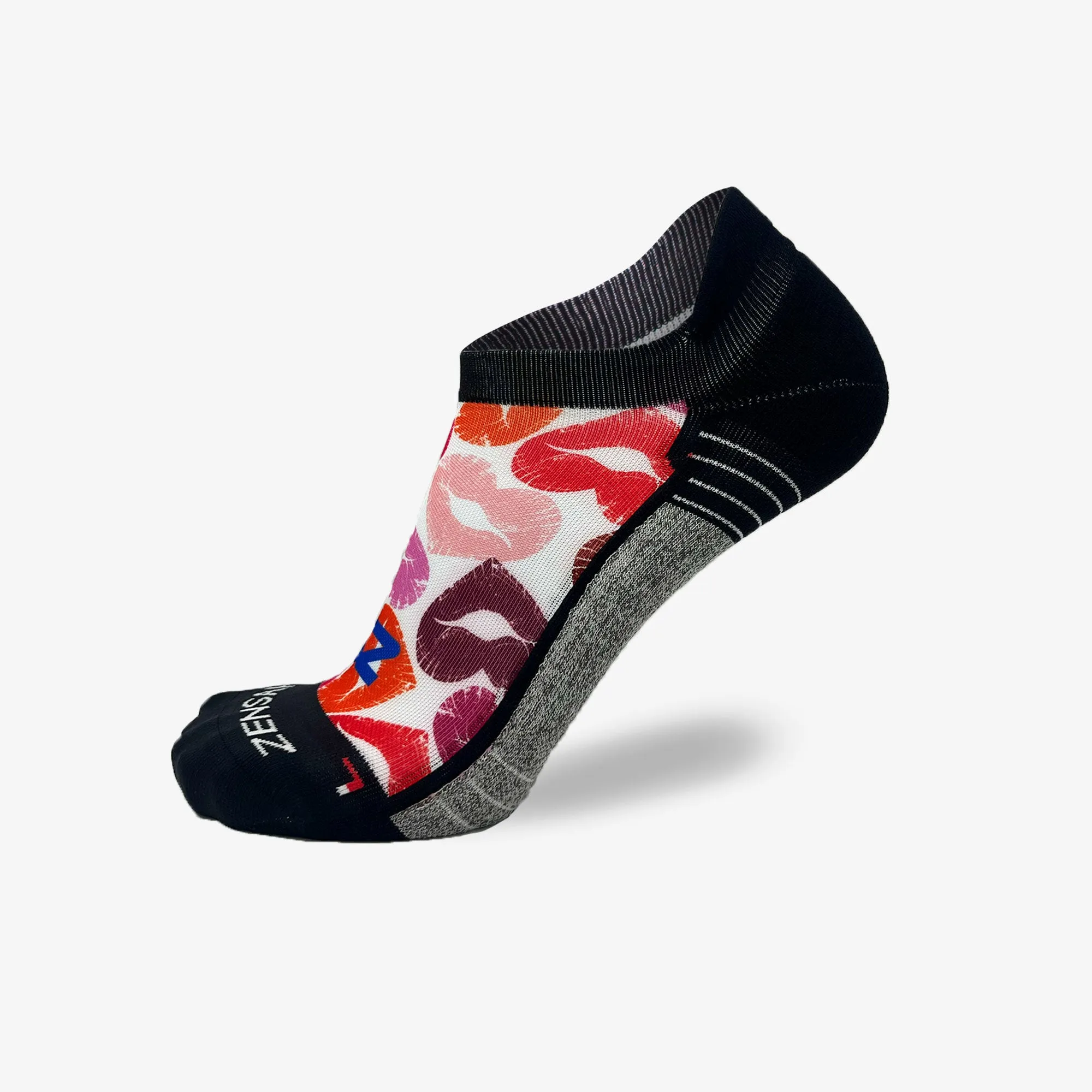Heart Kisses Running Socks (No Show) sold by Zensah