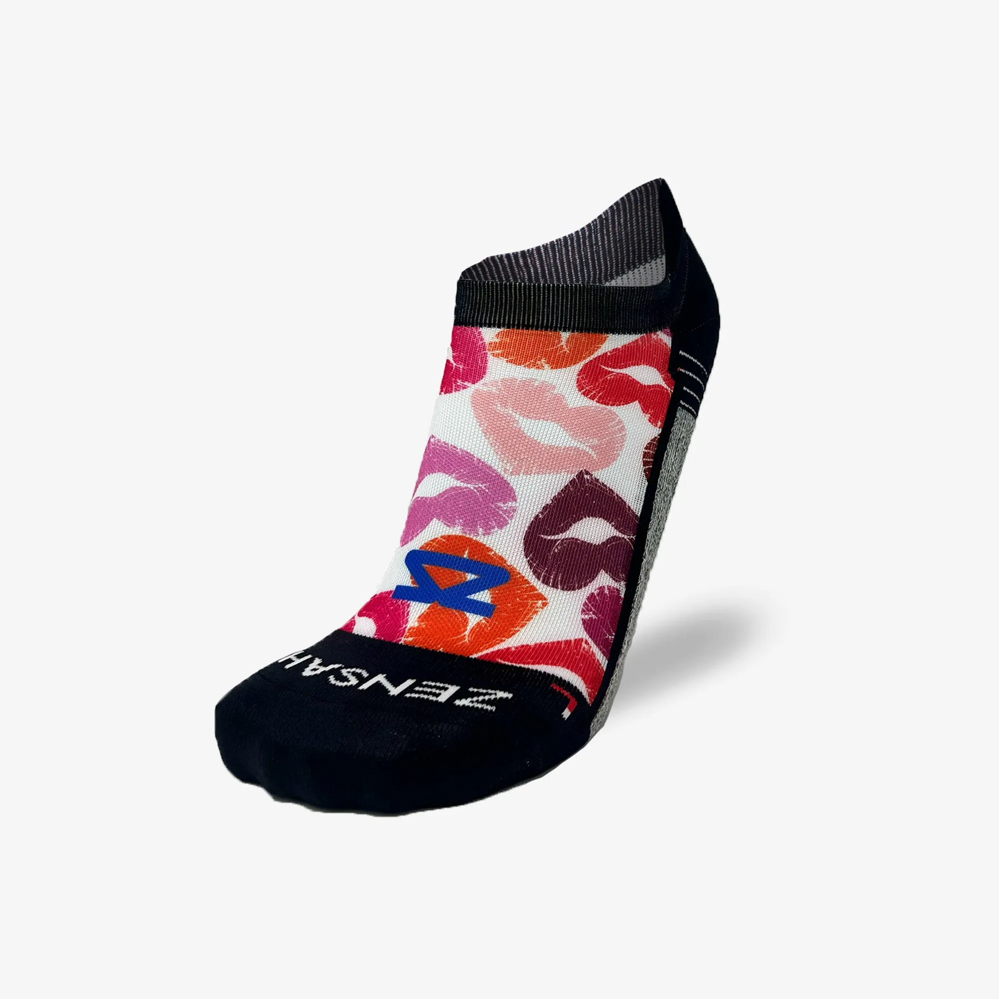 Heart Kisses Running Socks (No Show) sold by Zensah product image thumbnail 3