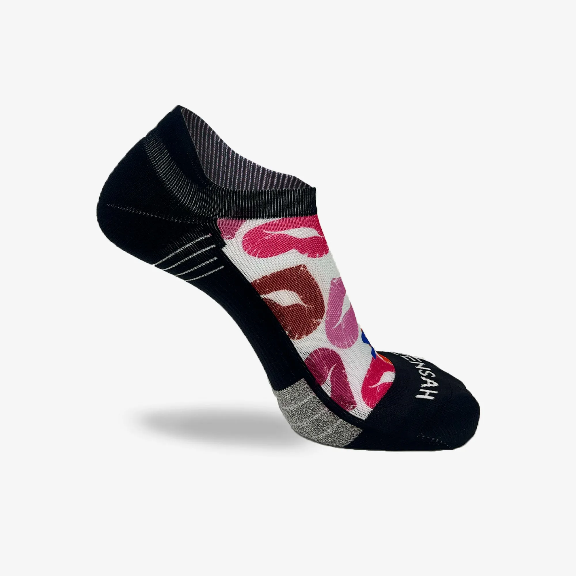 Heart Kisses Running Socks (No Show) sold by Zensah product image thumbnail 2