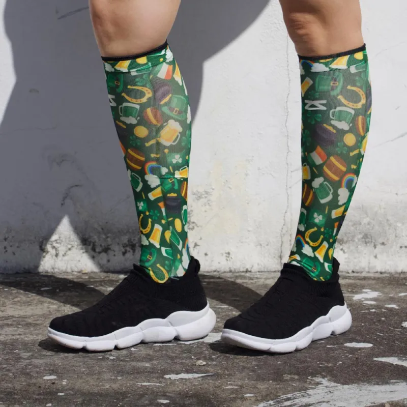 Classic St. Patrick's Compression Socks (Knee-High) sold by Zensah