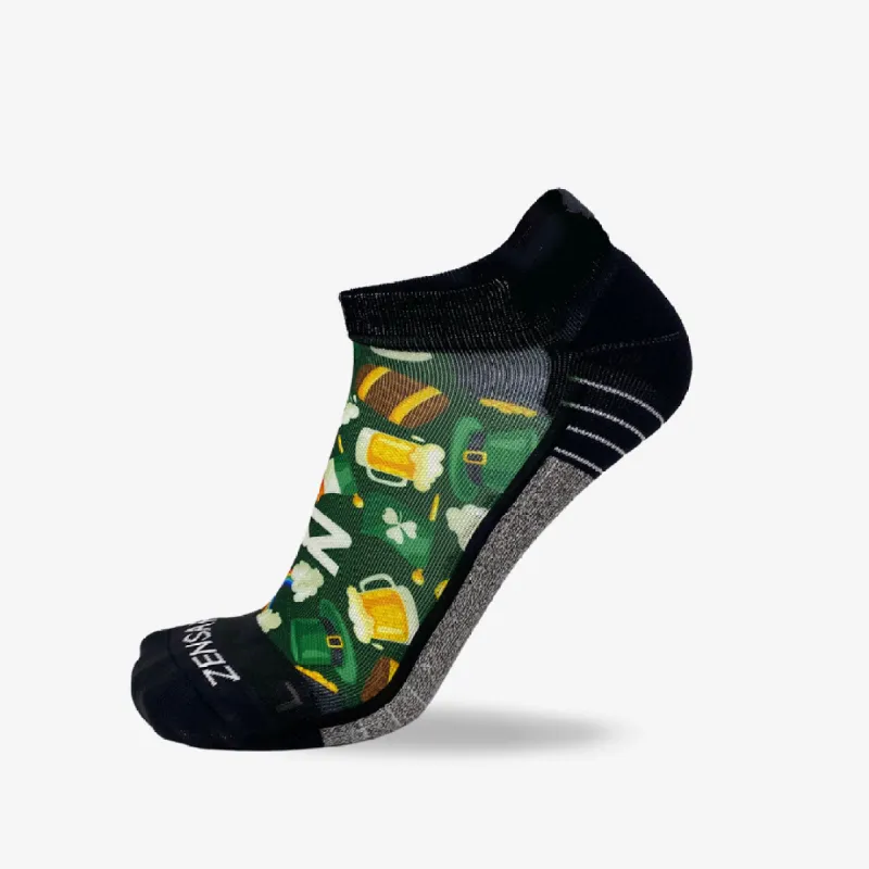 Classic St. Patrick's Running Socks (No Show) sold by Zensah