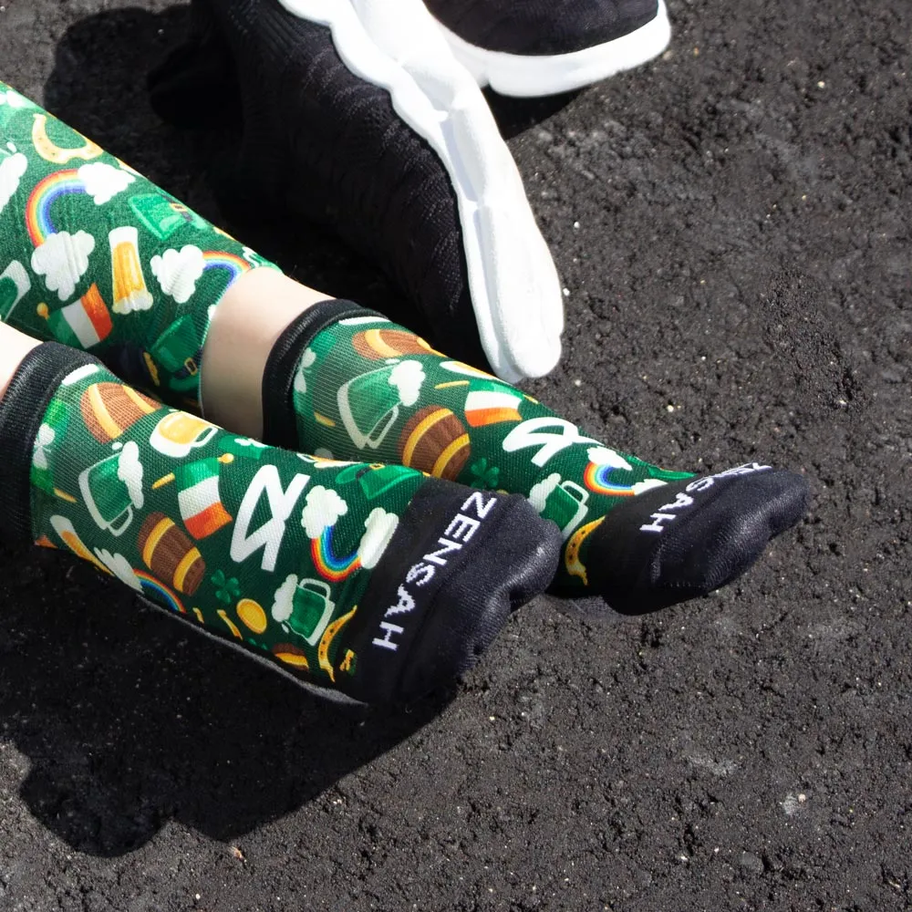 Classic St. Patrick's Running Socks (No Show) sold by Zensah product image thumbnail 2