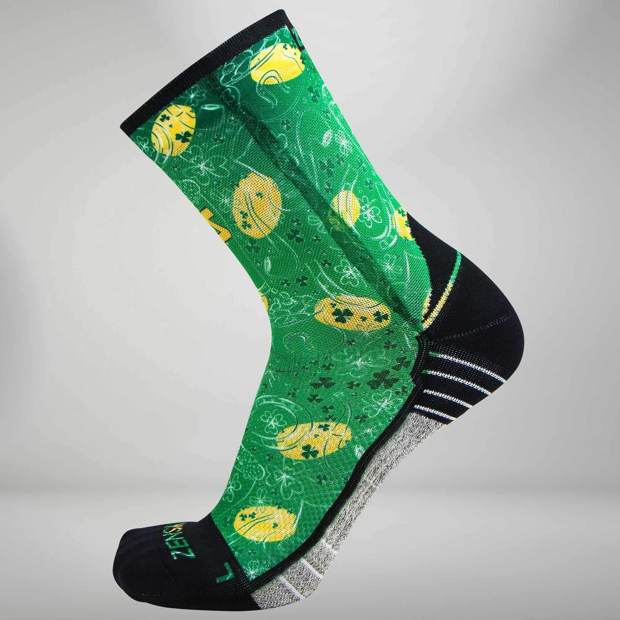 St Patricks's Doodle Socks (Mini-Crew) sold by Zensah