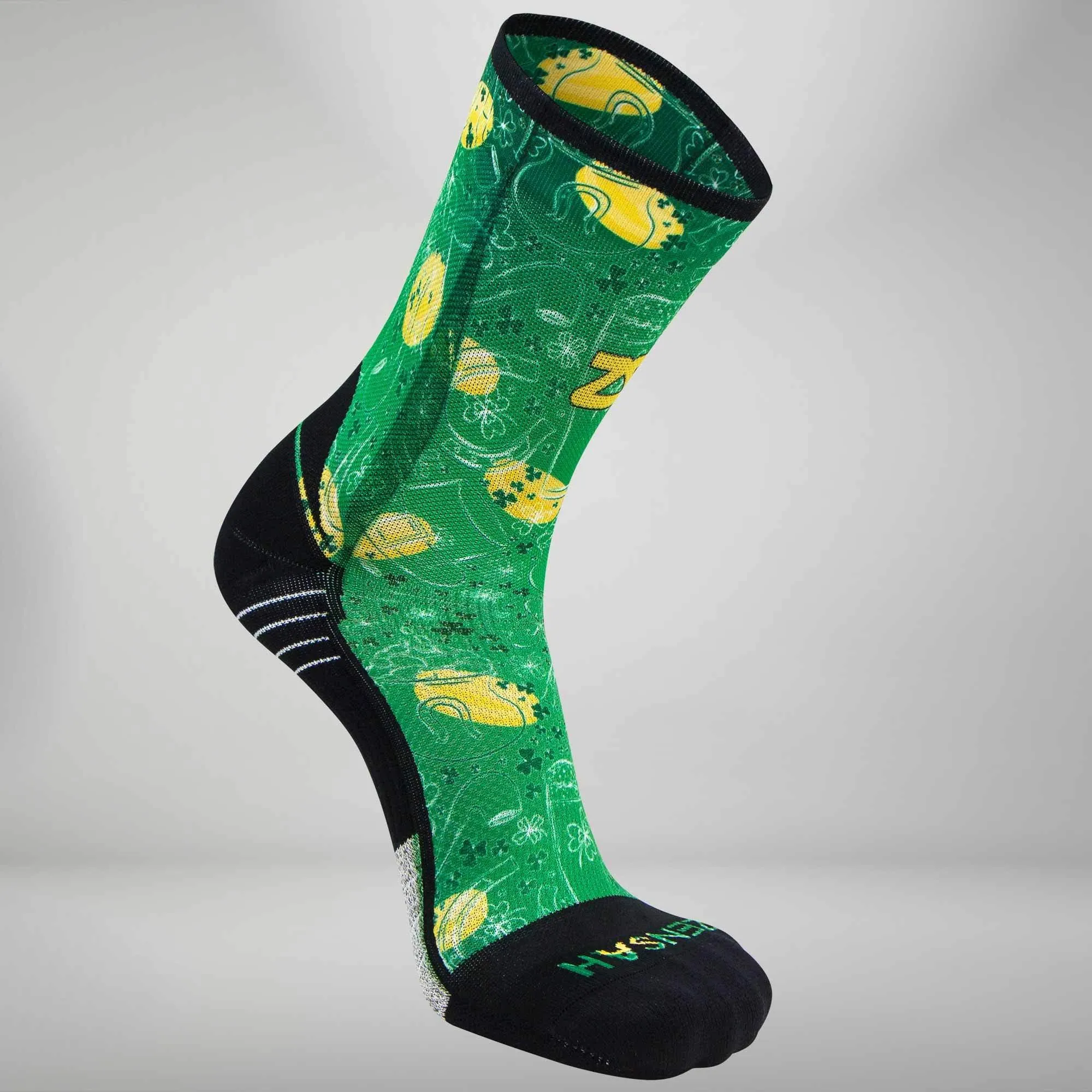 St Patricks's Doodle Socks (Mini-Crew) sold by Zensah product image thumbnail 3