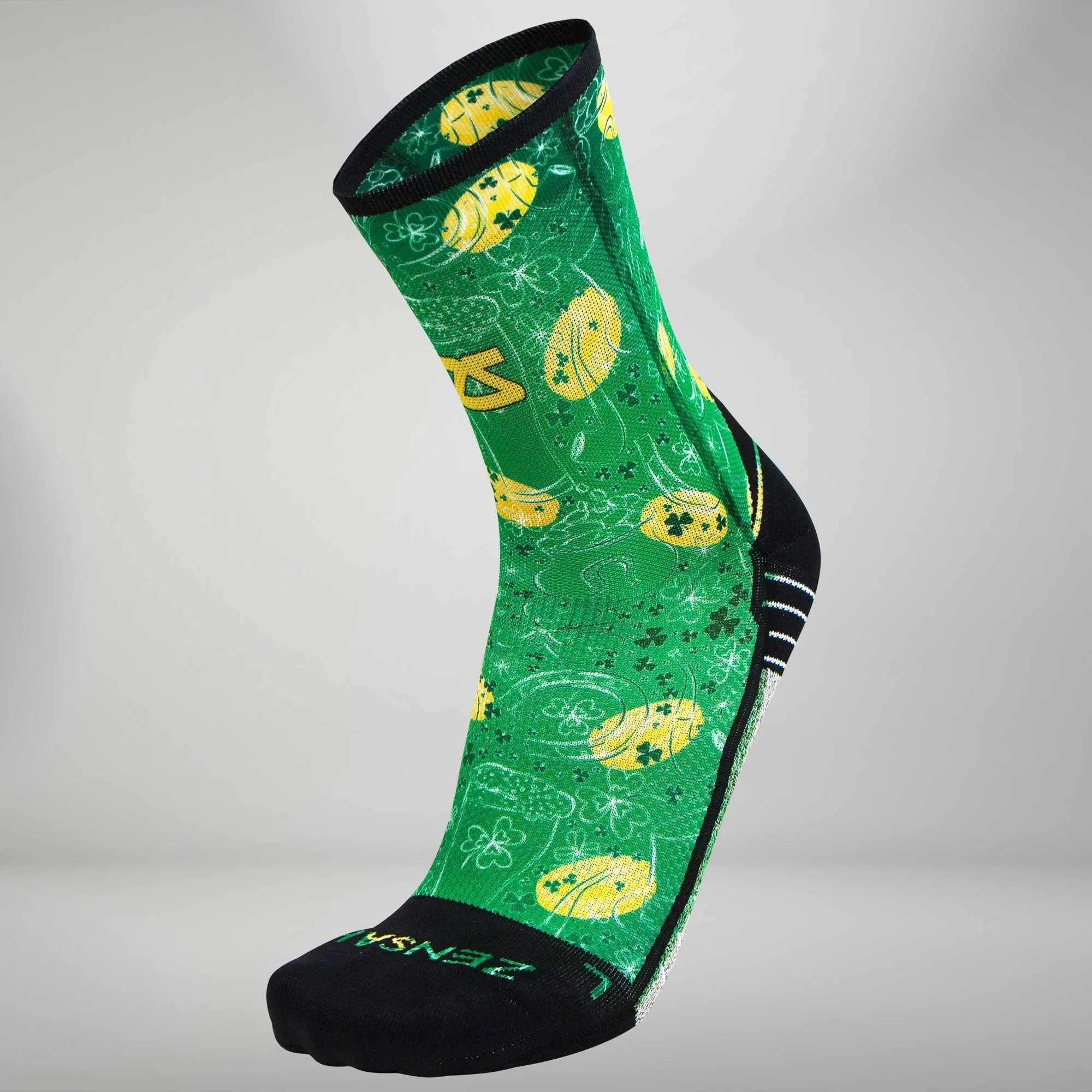 St Patricks's Doodle Socks (Mini-Crew) sold by Zensah product image thumbnail 2