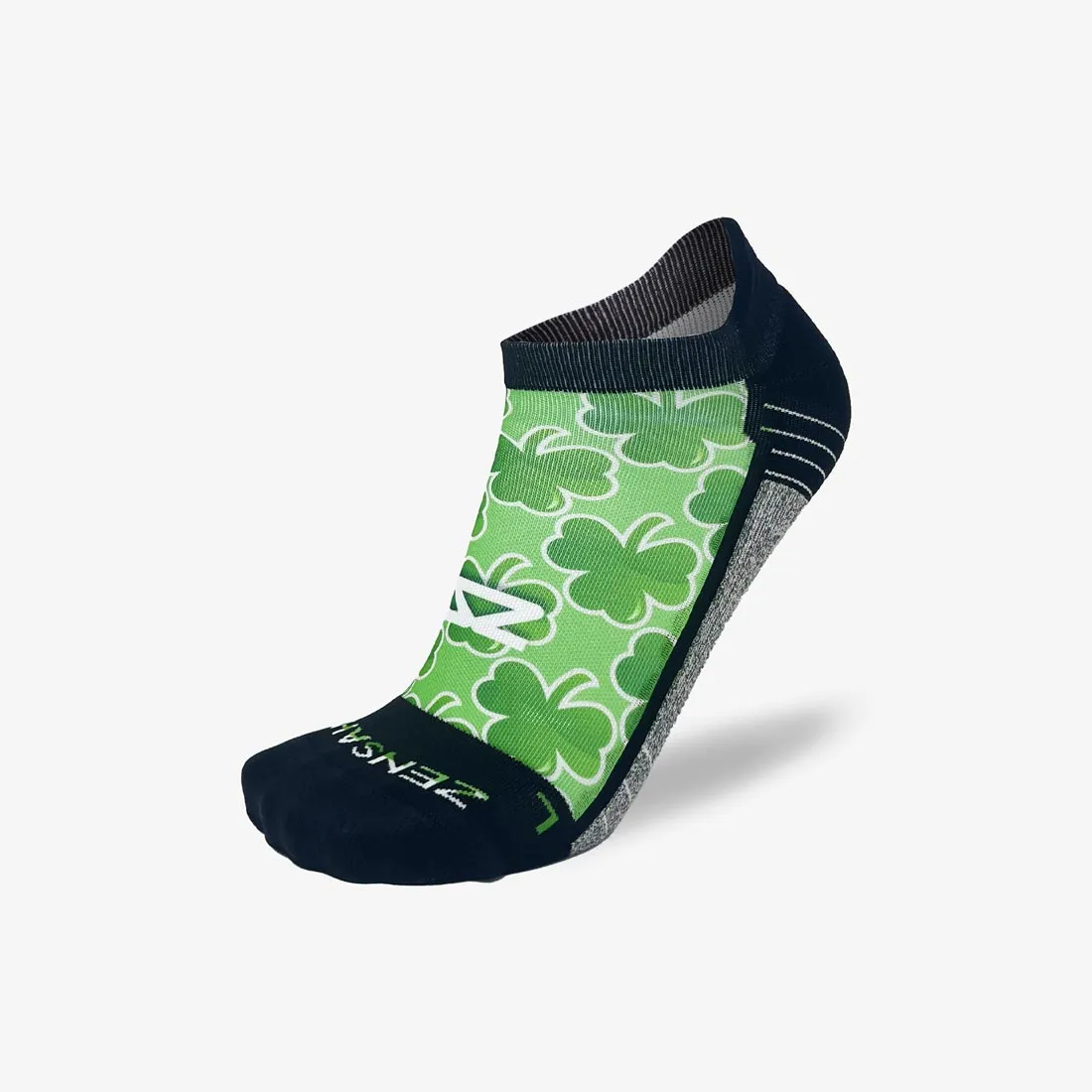 Classic Shamrocks Running Socks (No Show) sold by Zensah product image thumbnail 2