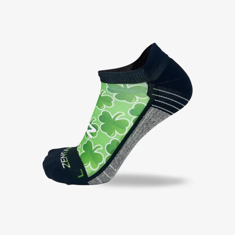 Classic Shamrocks Running Socks (No Show) sold by Zensah