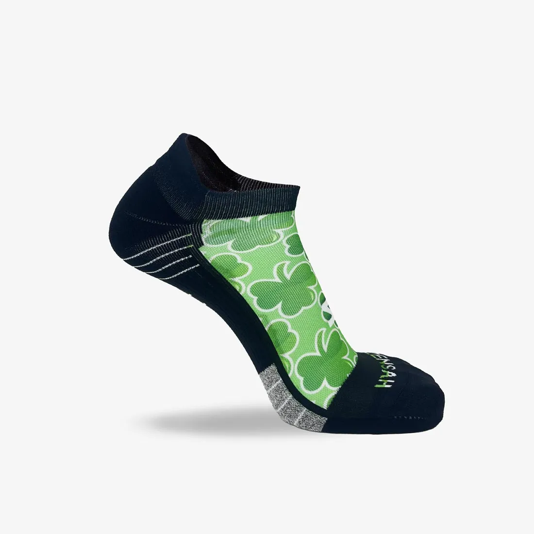 Classic Shamrocks Running Socks (No Show) sold by Zensah product image thumbnail 3