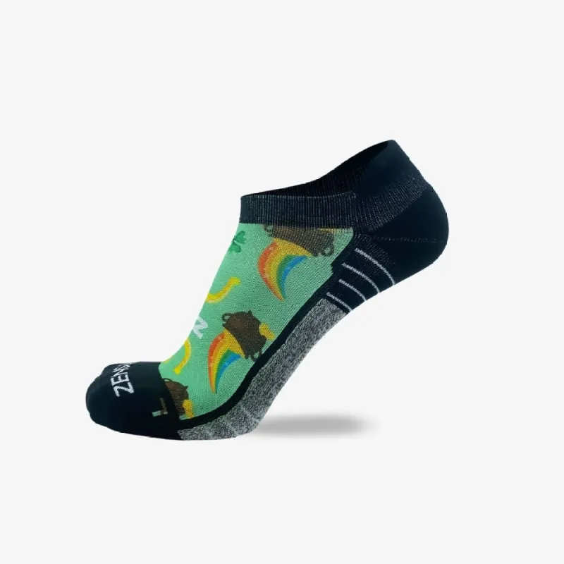 Lucky St. Patrick's Running Socks (No Show) sold by Zensah