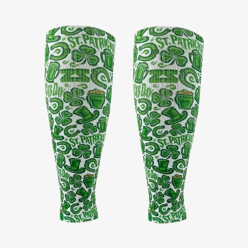 Clovers and Beer Compression Leg Sleeves sold by Zensah
