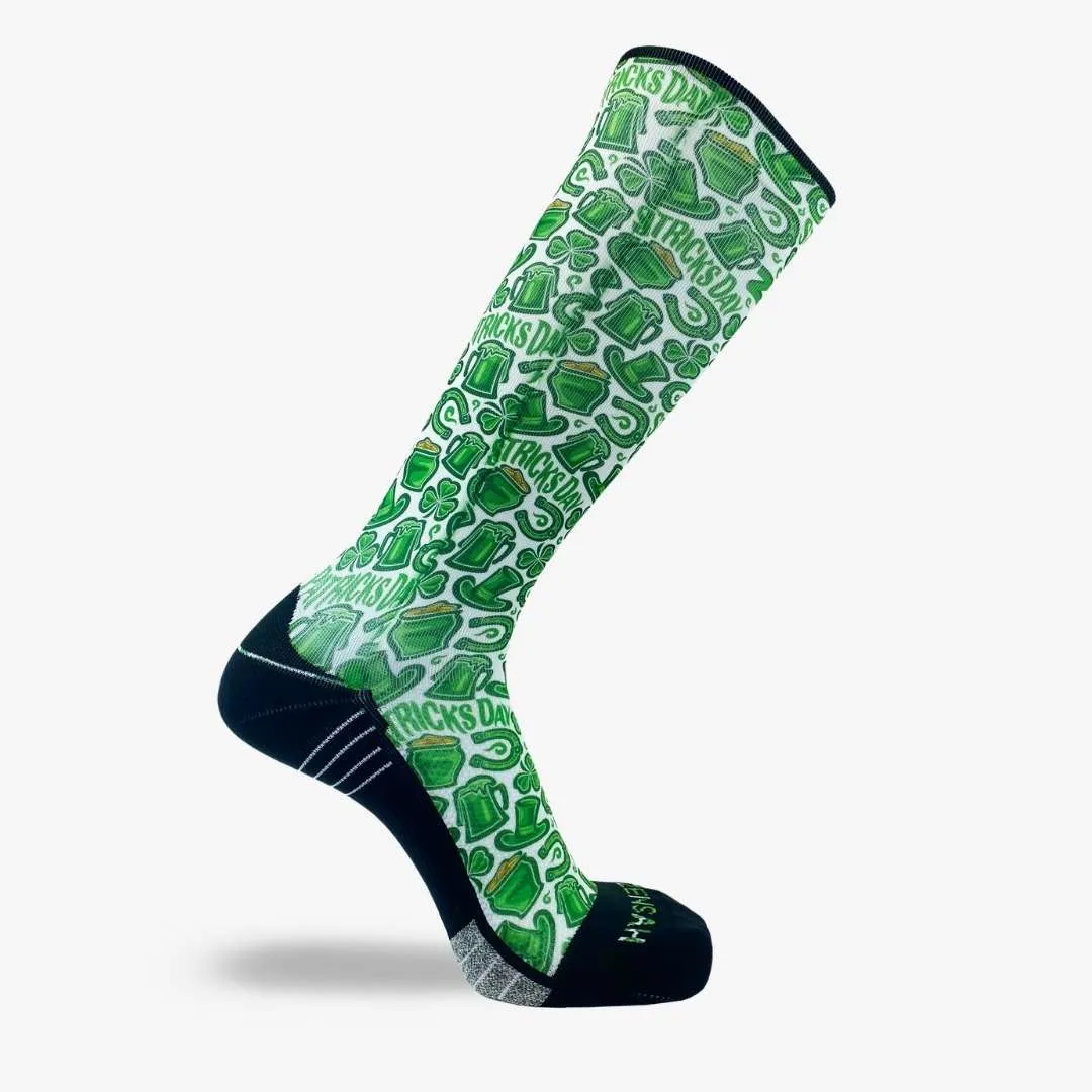 Clovers and Beer Compression Socks (Knee-High) sold by Zensah product image thumbnail 3