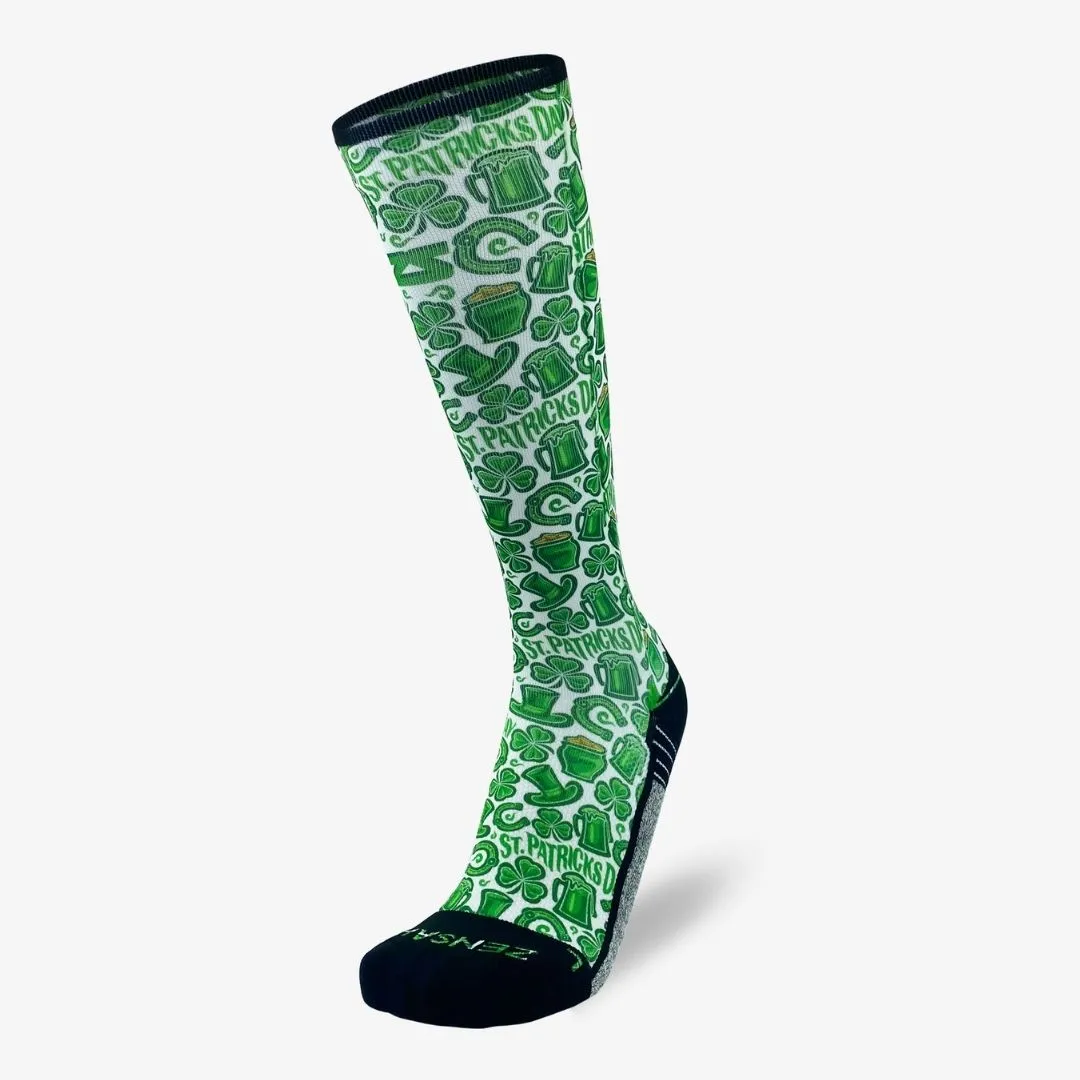 Clovers and Beer Compression Socks (Knee-High) sold by Zensah product image thumbnail 2