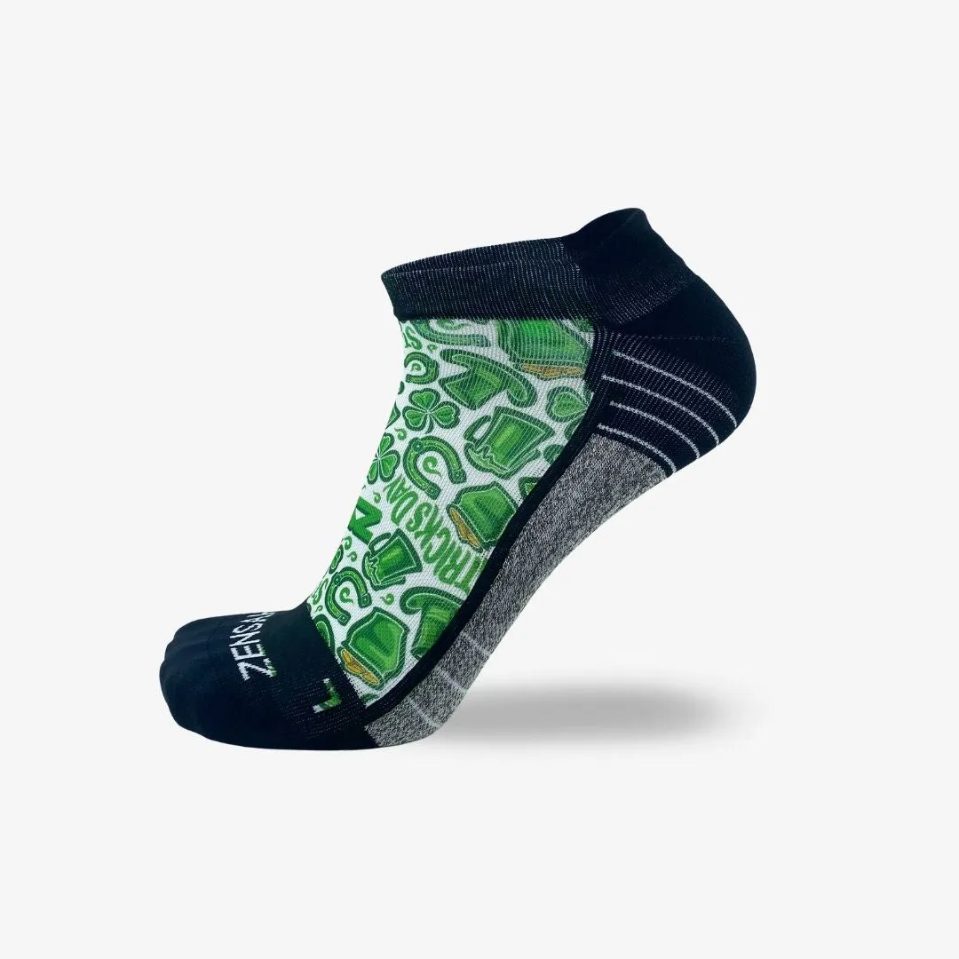 Clovers and Beer Running Socks (No Show) sold by Zensah