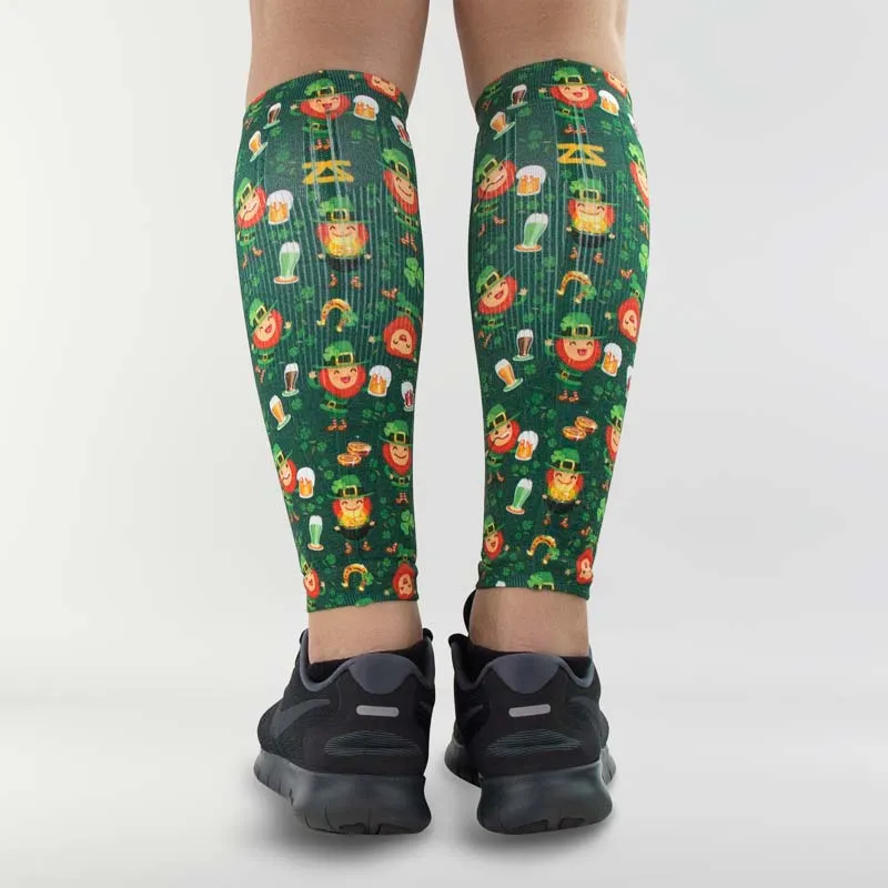 Happy Leprechauns Compression Leg Sleeve sold by Zensah product image thumbnail 4