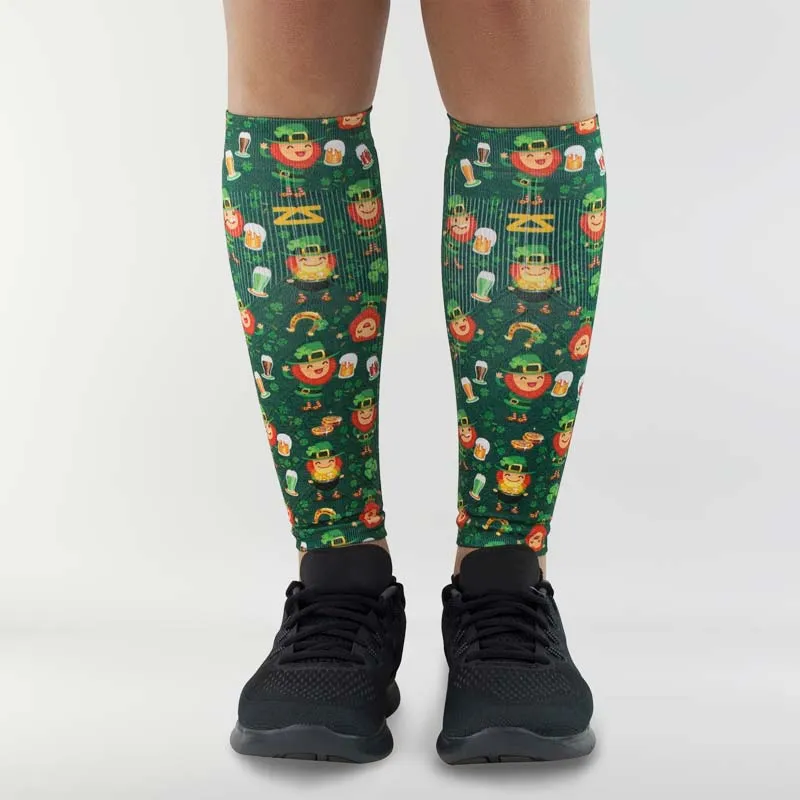 Happy Leprechauns Compression Leg Sleeve sold by Zensah