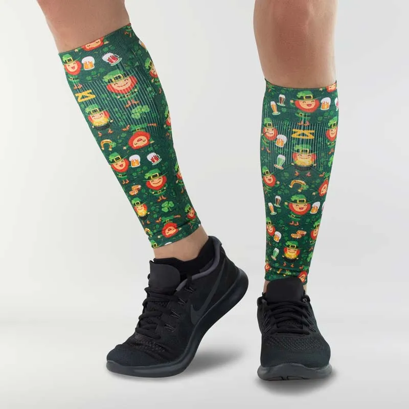 Happy Leprechauns Compression Leg Sleeve sold by Zensah product image thumbnail 2