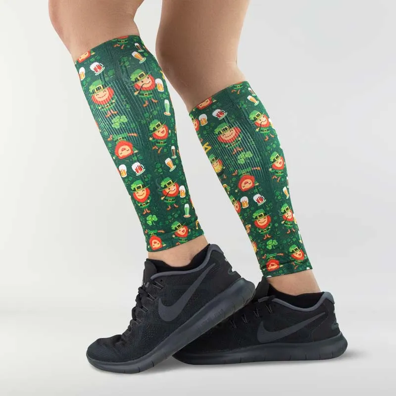 Happy Leprechauns Compression Leg Sleeve sold by Zensah product image thumbnail 3