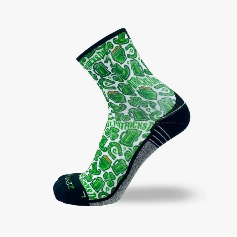 Clovers and Beer Socks (Mini-Crew) sold by Zensah