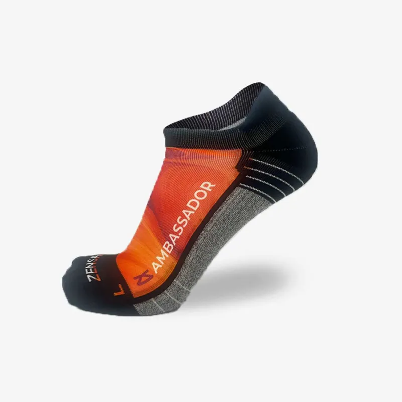 2025 Ambassador Running Socks (No Show) sold by Zensah