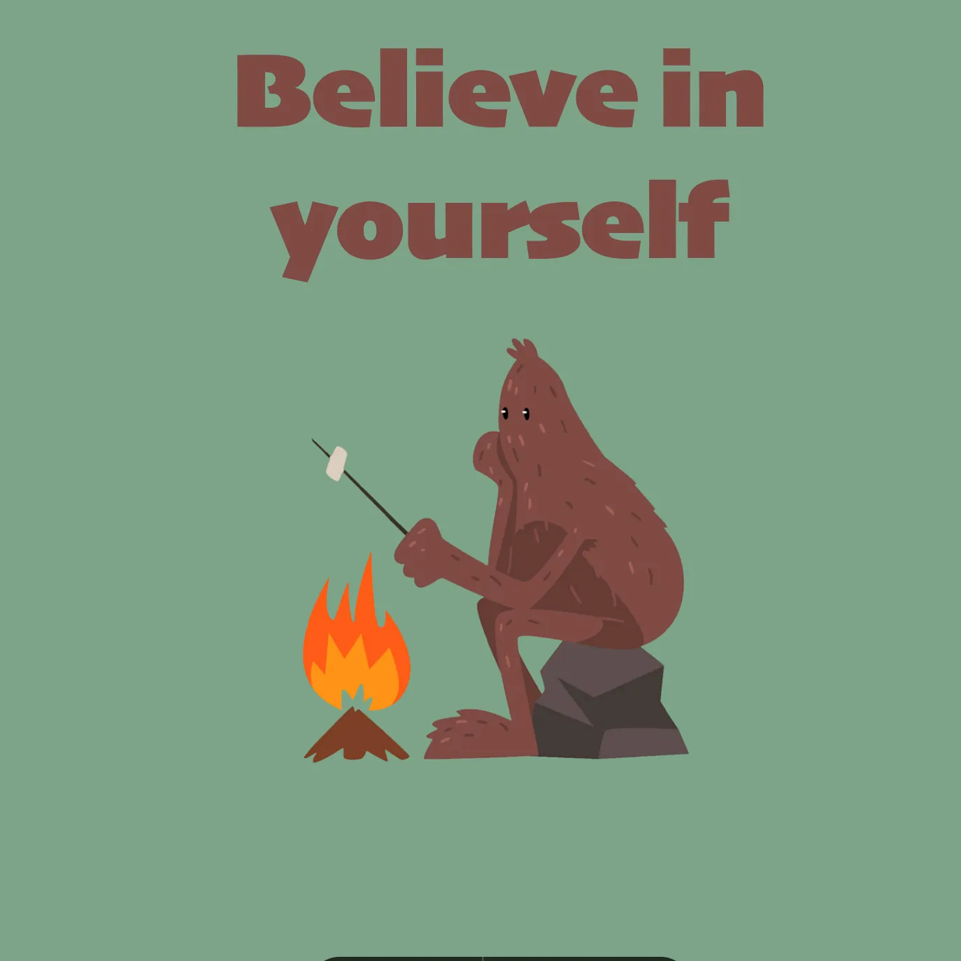 Bigfoot Believe in Yourself Compression Socks (Knee-High) sold by Zensah product image thumbnail 2