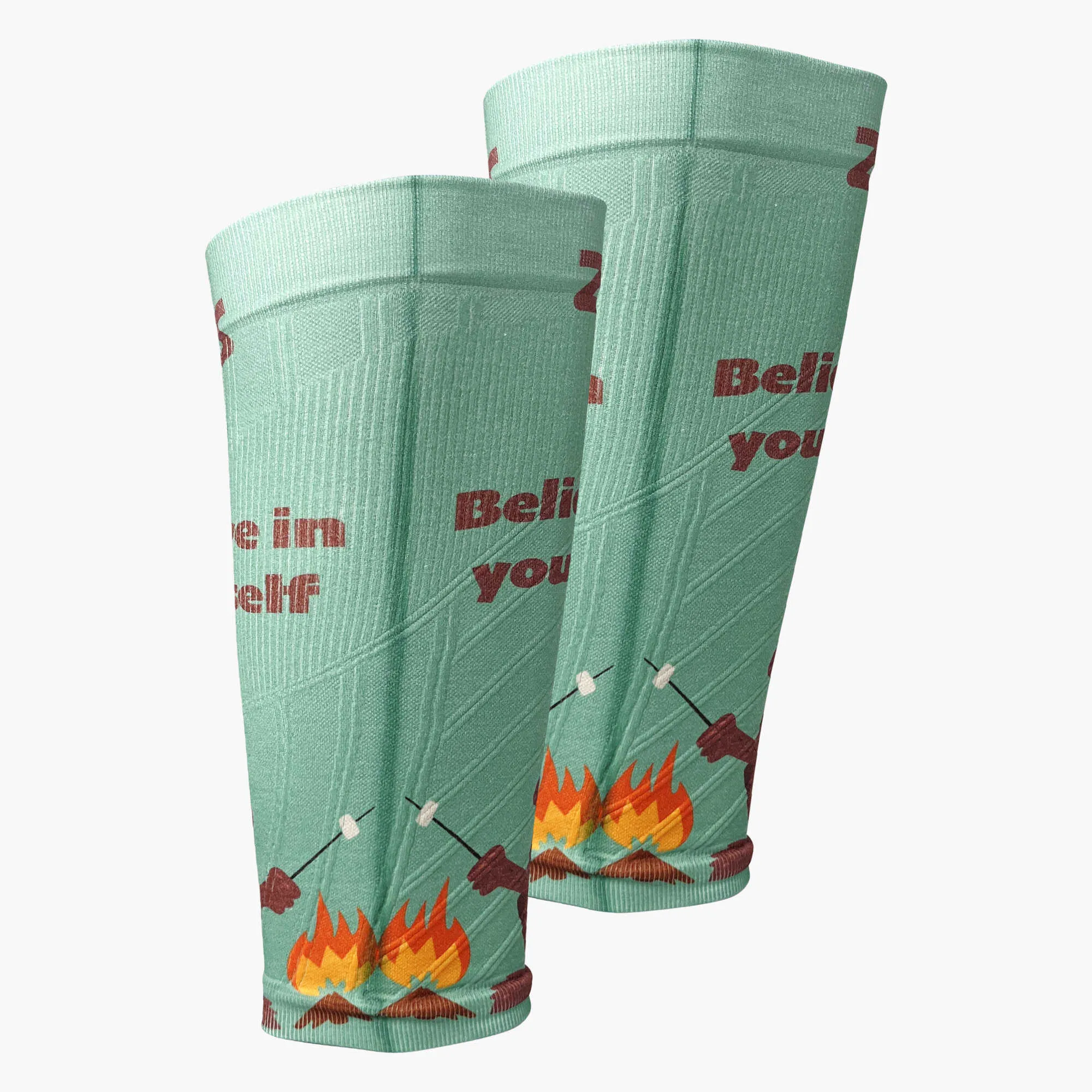 Bigfoot Believe in Yourself Compression Leg Sleeves sold by Zensah product image thumbnail 3