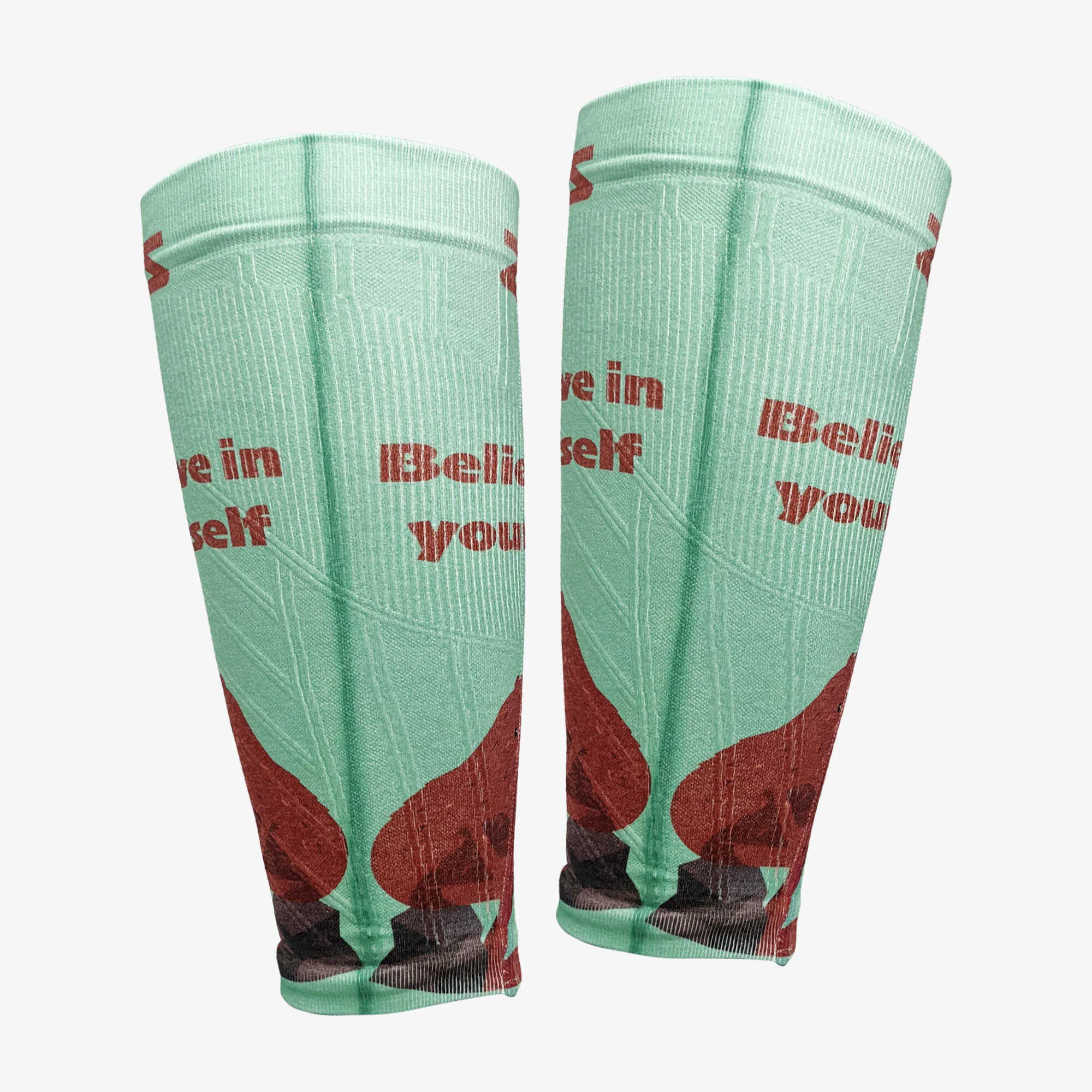Bigfoot Believe in Yourself Compression Leg Sleeves sold by Zensah product image thumbnail 4