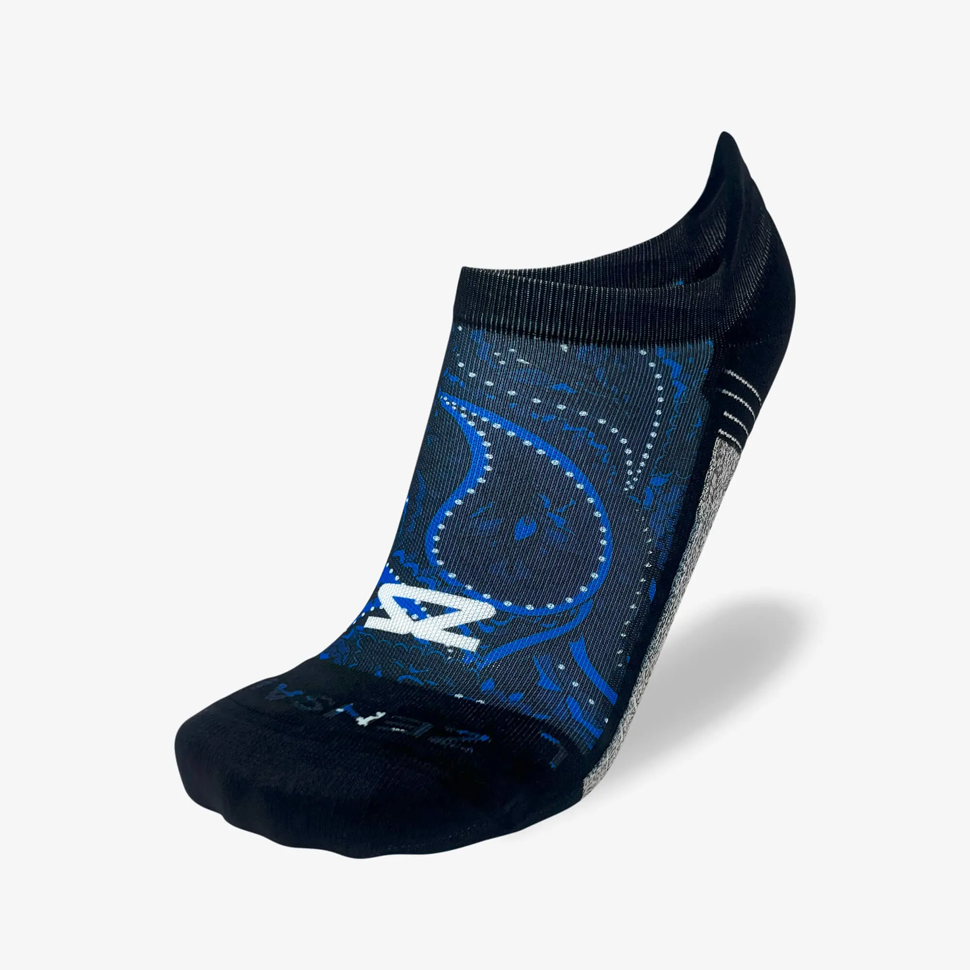 Paisley Running Socks (No Show) sold by Zensah product image thumbnail 3