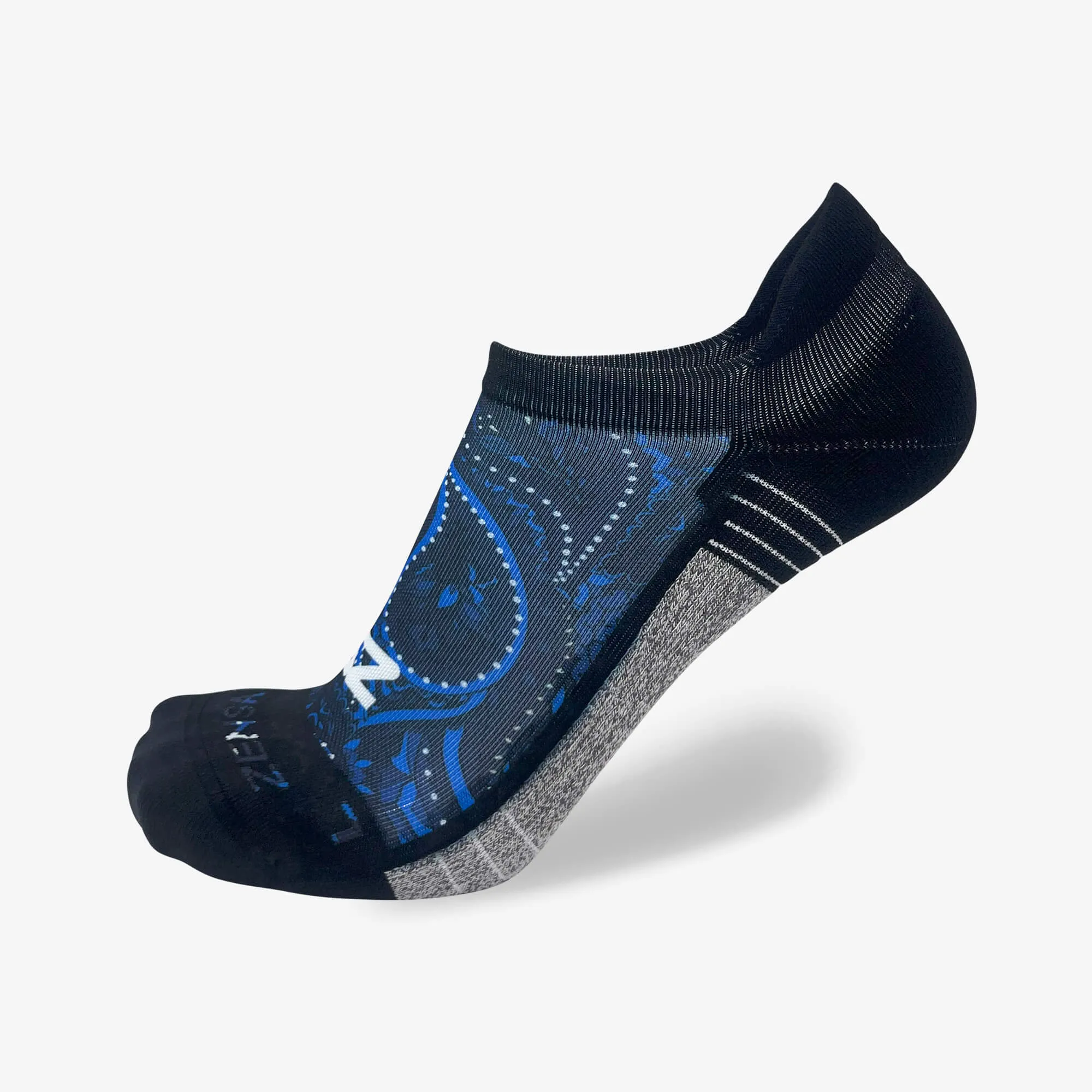 Paisley Running Socks (No Show) sold by Zensah