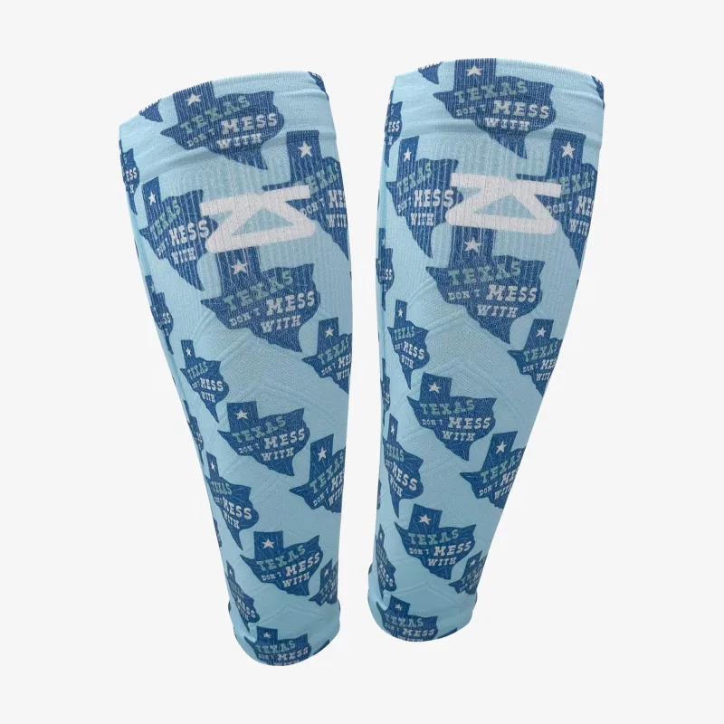 Don't Mess With Texas Compression Leg Sleeves sold by Zensah