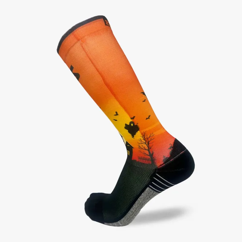 Haunted House Compression Socks (Knee-High) sold by Zensah