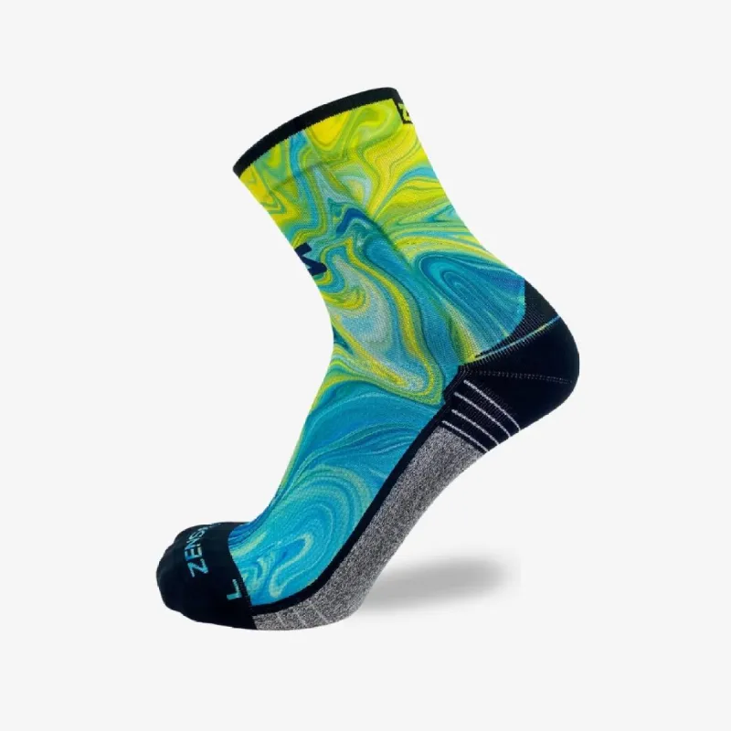 Marbleized Socks (Mini-Crew) sold by Zensah