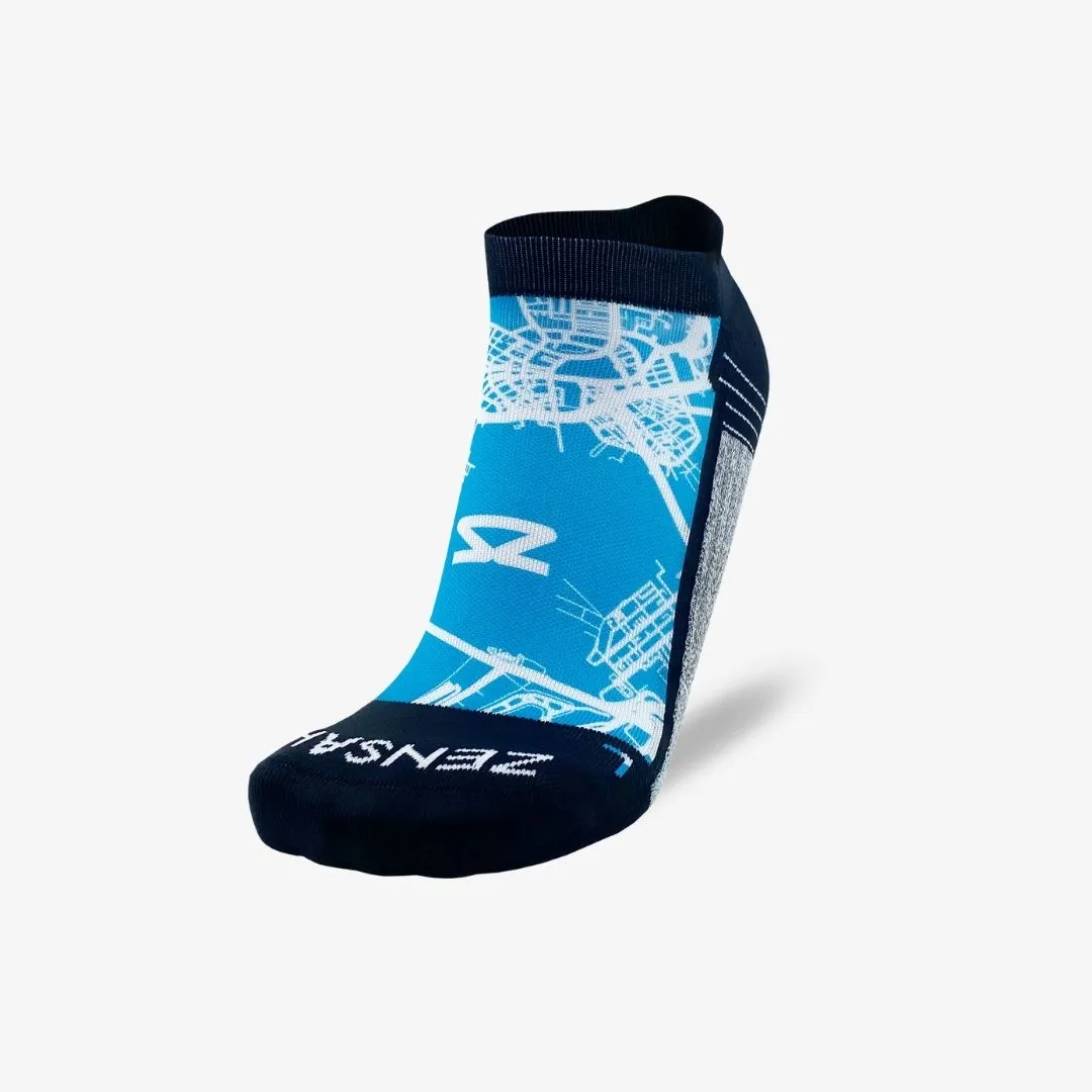 Boston Map Running Socks (No Show) sold by Zensah product image thumbnail 2