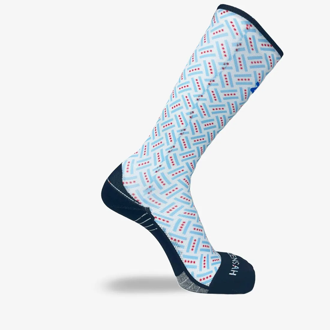Chicago Flags Compression Socks (Knee-High) sold by Zensah product image thumbnail 3