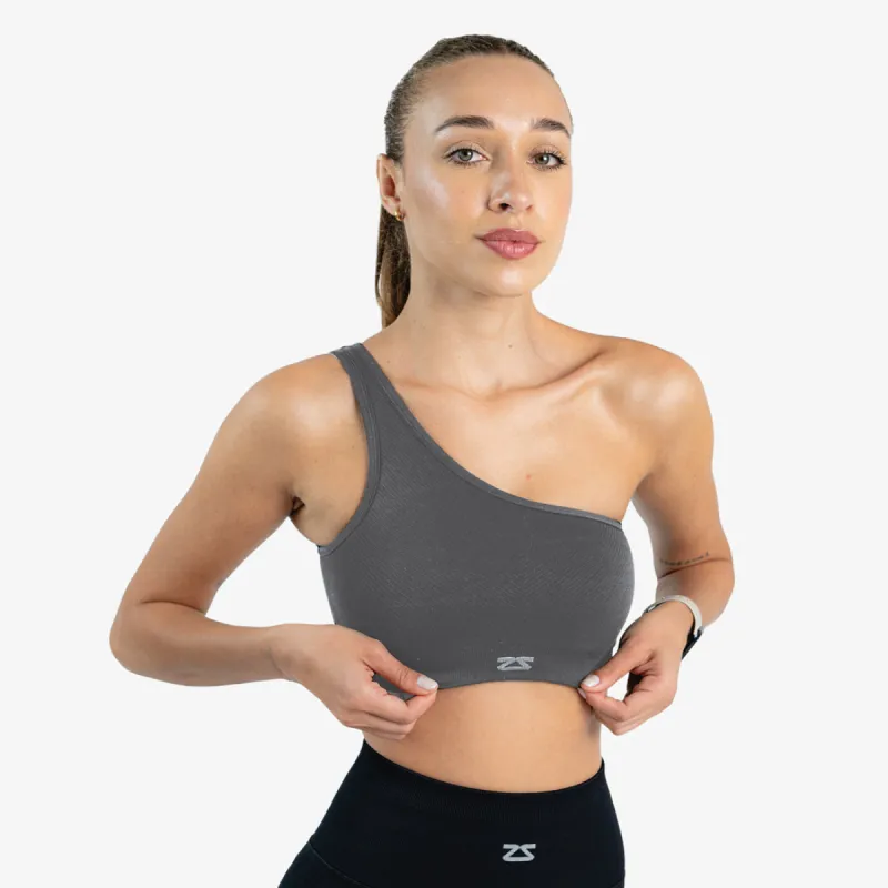 One Shoulder Sports Bra sold by Zensah