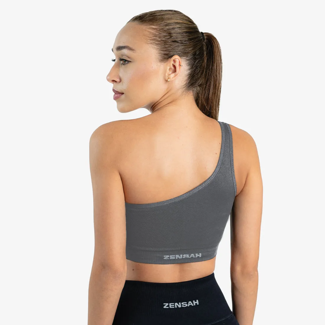 One Shoulder Sports Bra sold by Zensah product image thumbnail 3