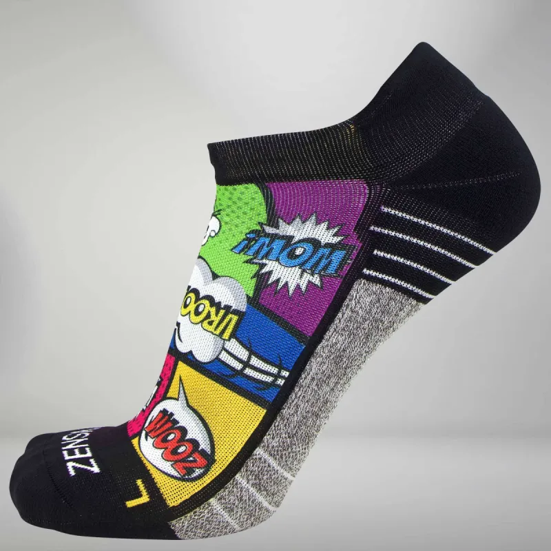 Pop Art Socks (No Show) sold by Zensah