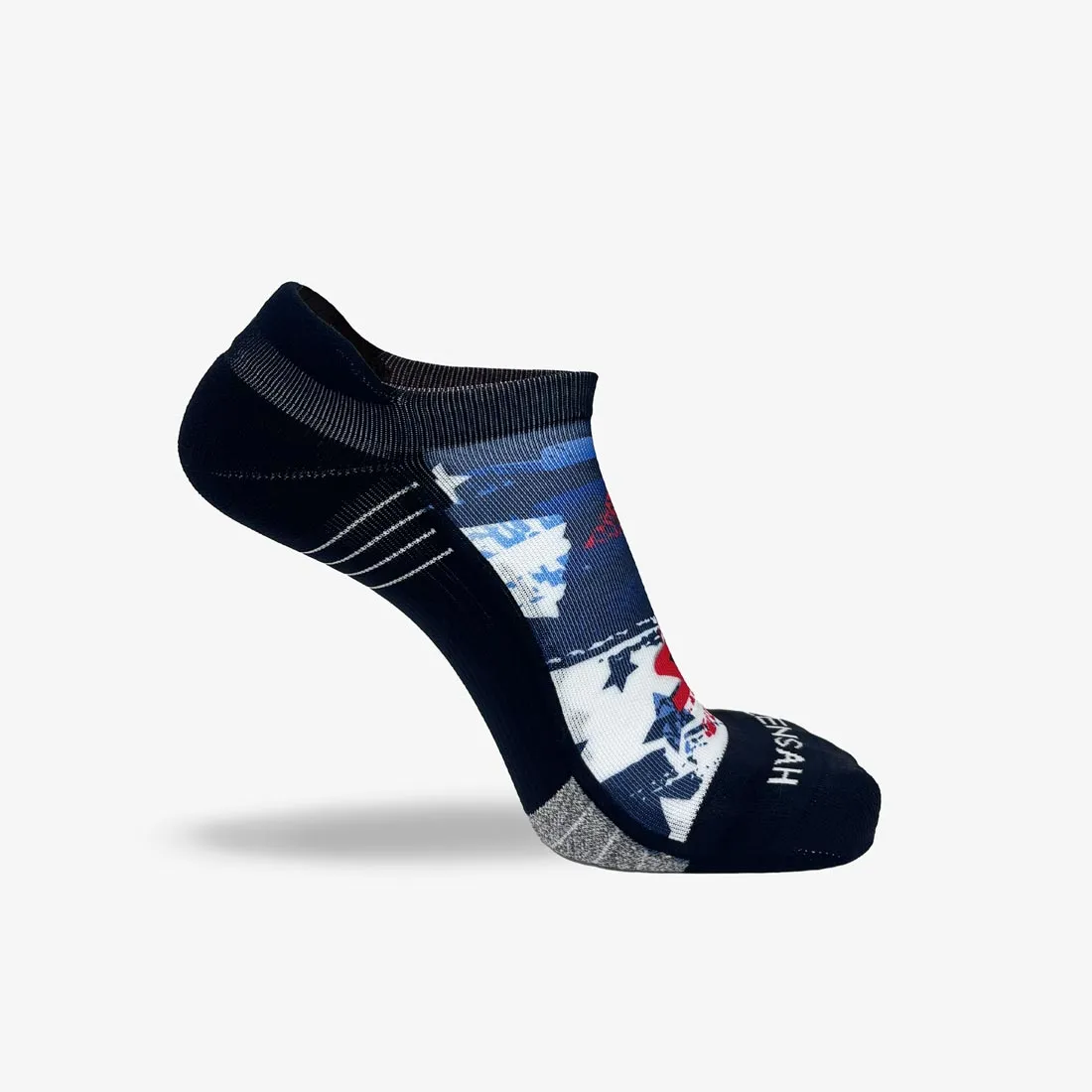 USA Stars and Stripes Running Socks (No Show) sold by Zensah product image thumbnail 3