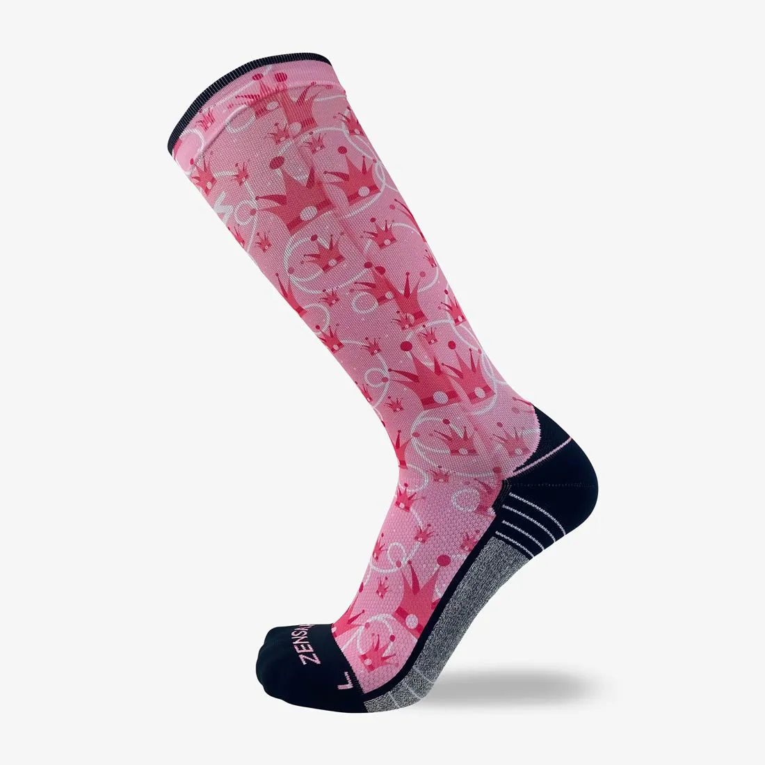 Princess Crowns Compression Socks (Knee-High) sold by Zensah