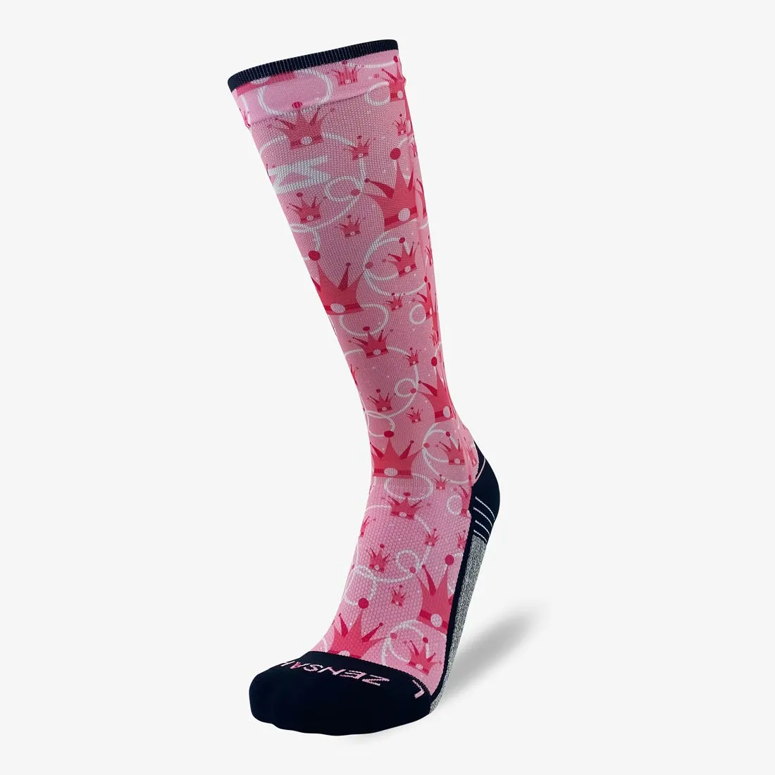 Princess Crowns Compression Socks (Knee-High) sold by Zensah product image thumbnail 2