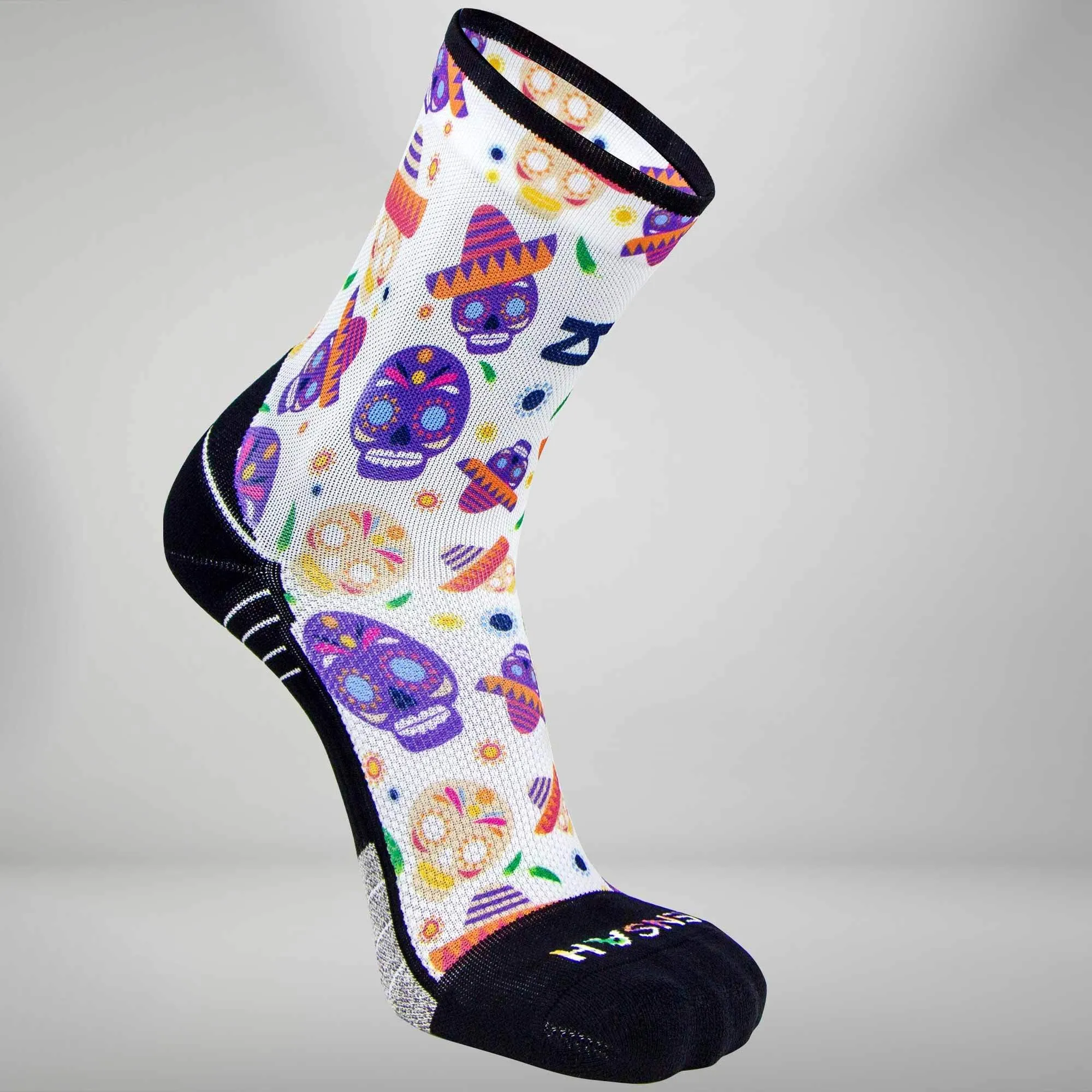Day Of The Dead Doodle Socks (Mini Crew) sold by Zensah product image thumbnail 3