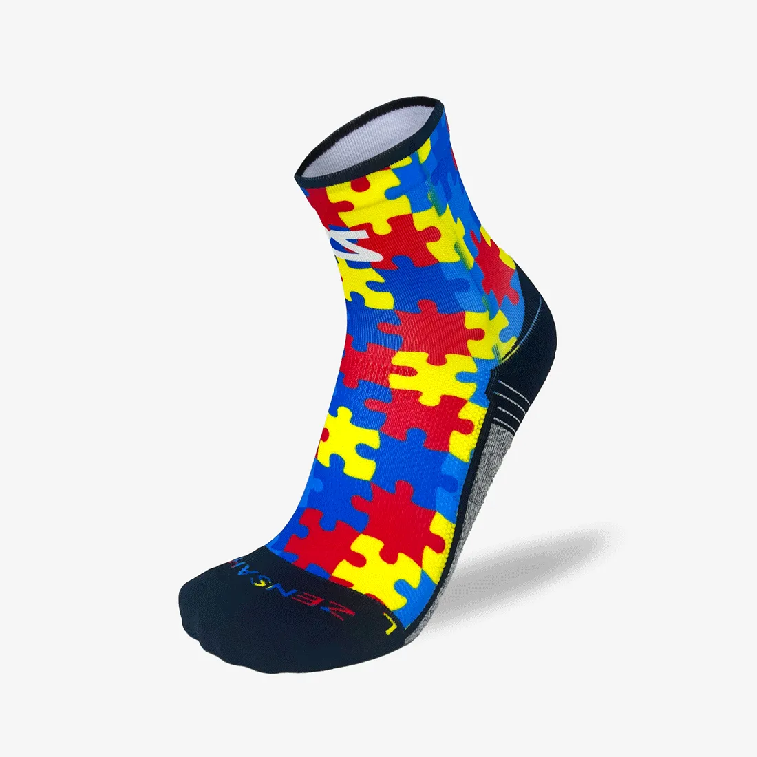 Zensah x Autism Awareness Socks (Mini-Crew) sold by Zensah product image thumbnail 2