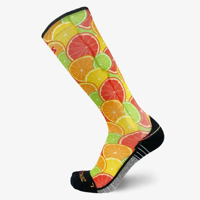 Citrus Compression Socks (Knee-High) sold by Zensah