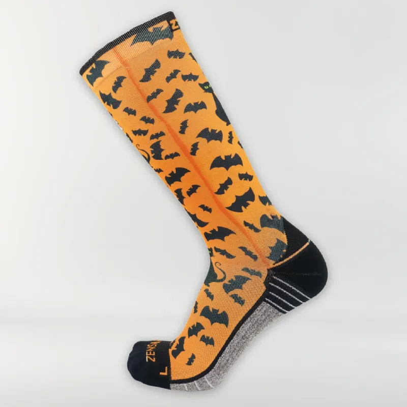 Cats and Bats Compression Socks (Knee-High) sold by Zensah