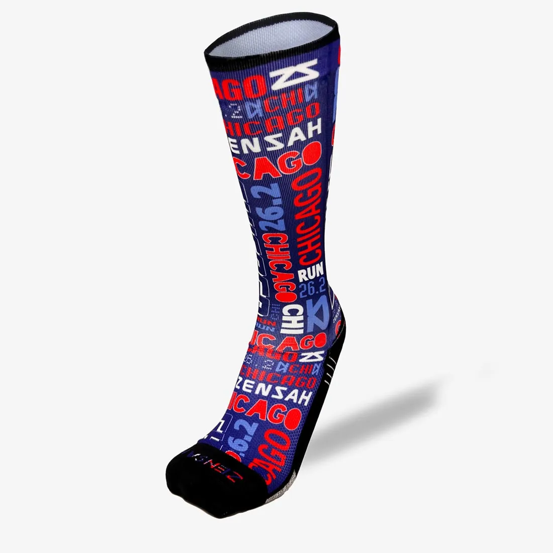 Busy Chicago Compression Socks (Knee-High) sold by Zensah product image thumbnail 2