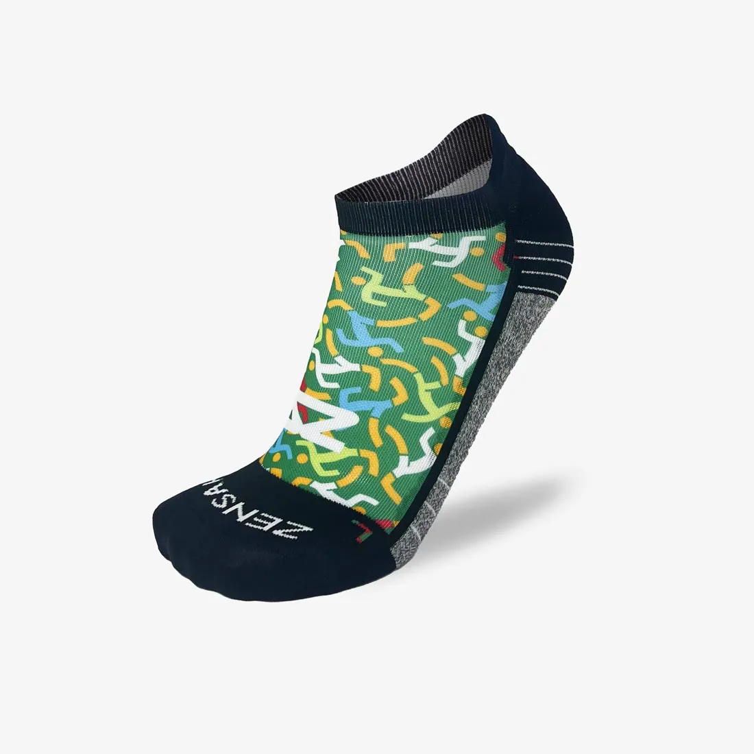 Running People Running Socks (No Show) sold by Zensah product image thumbnail 2